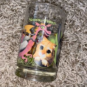 2007 McDonald's Shrek the Third Drinking Glass
